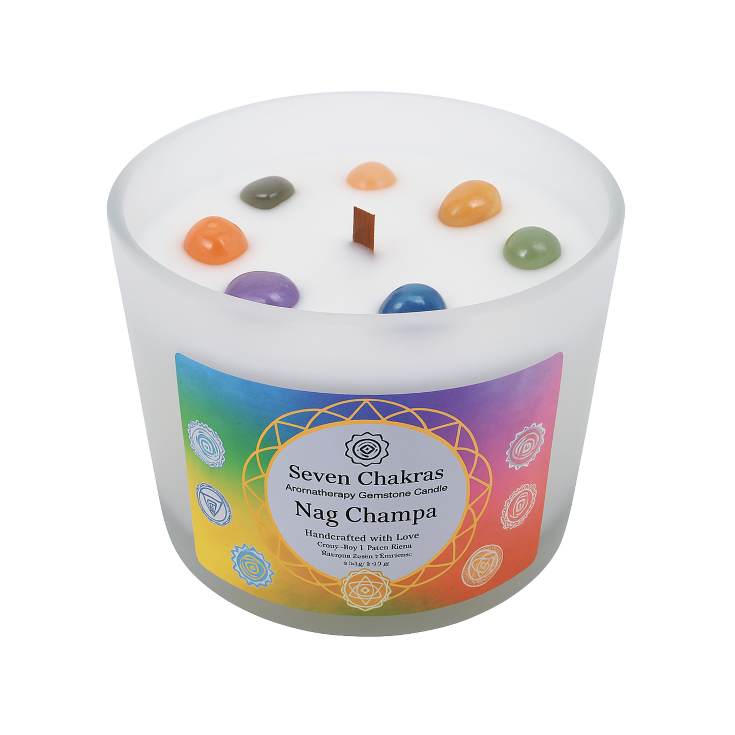 Bougie Green Tree '7 Chakras' Nag Champa 256g