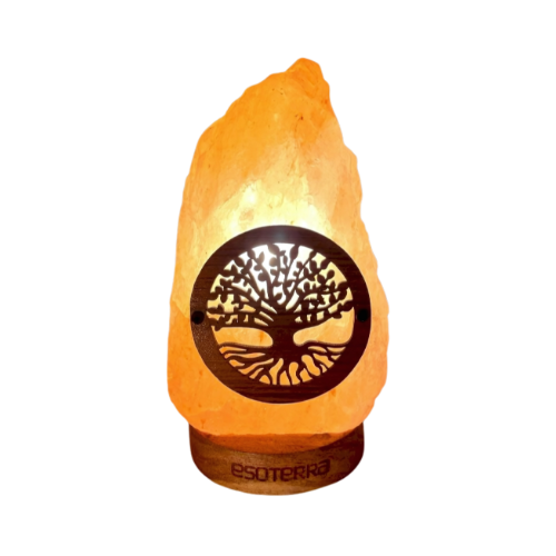 Lampe de Sel Himalaya brute Arbre de Vie 1-2KG