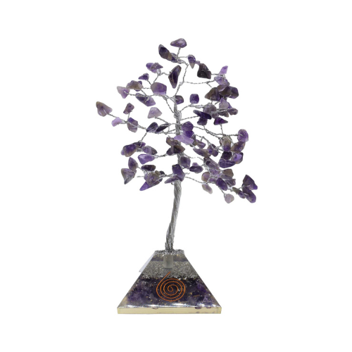 Arbre du Bonheur – Améthyste & Orgonite