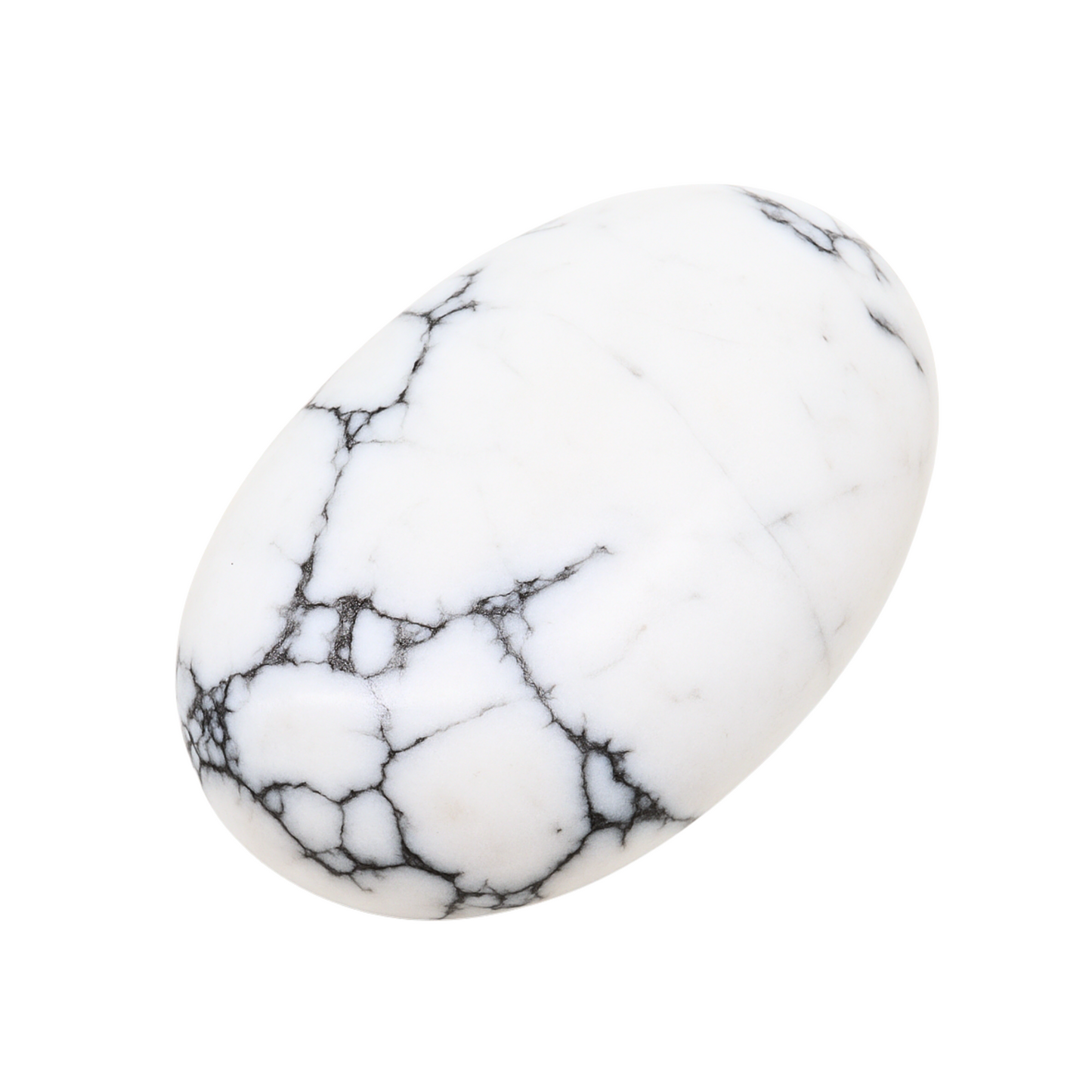 Galet Roulé XL Howlite 6cm