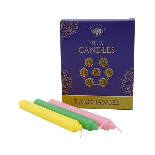 Bougies Rituel 7 Archanges - 7pcs