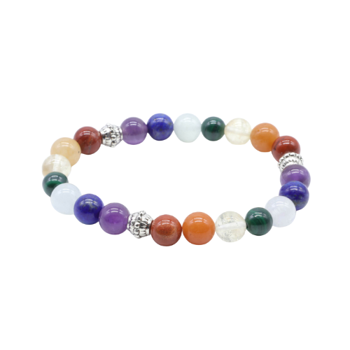 Bracelet 7 Chakras PREMIUM  perles 8mm